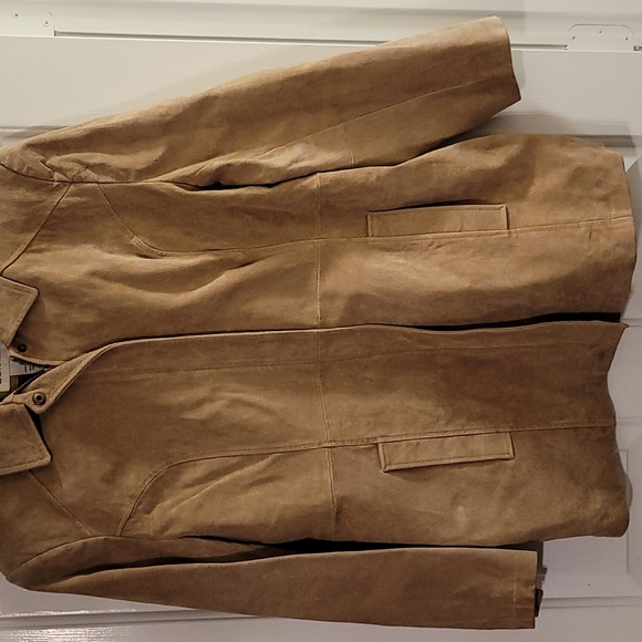 Cherokee Jackets & Blazers - Cherokee XL Tan Leather Jacket